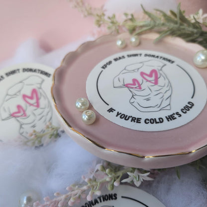 Kpop Shirt Donation Sticker