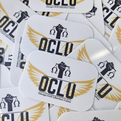 Omega Civil Liberties Union Sticker