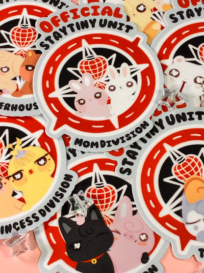 Staytiny Division Stickers