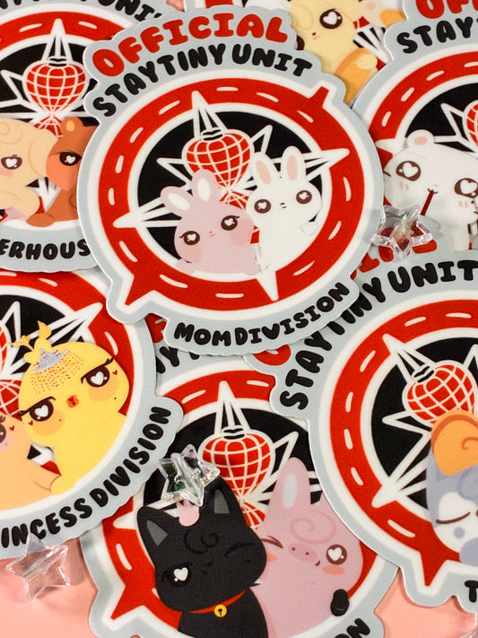 Staytiny Division Stickers