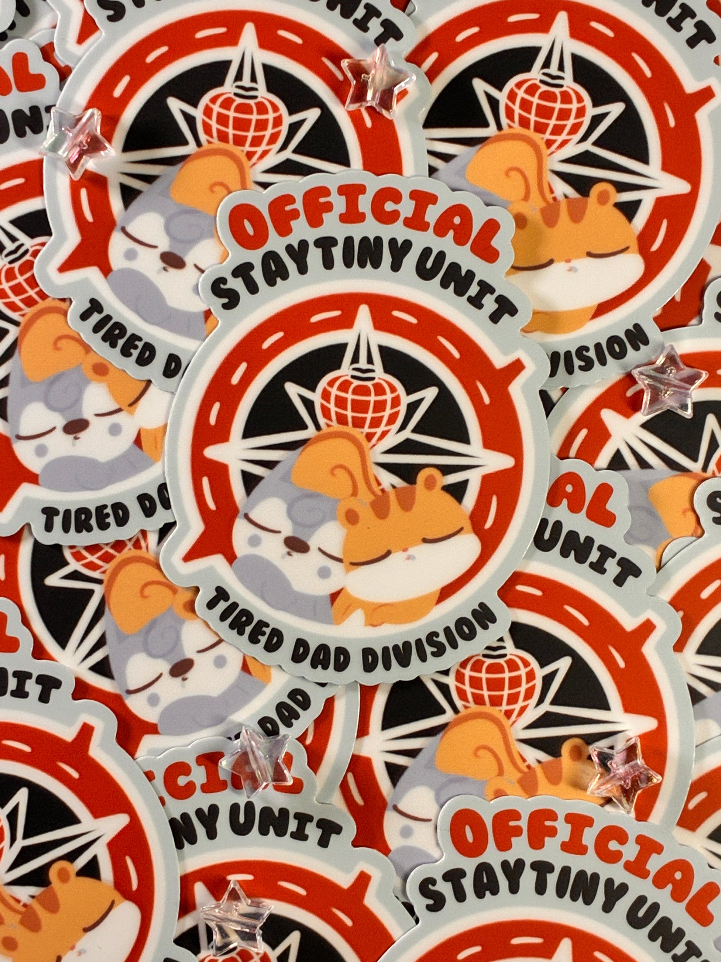 Staytiny Division Stickers