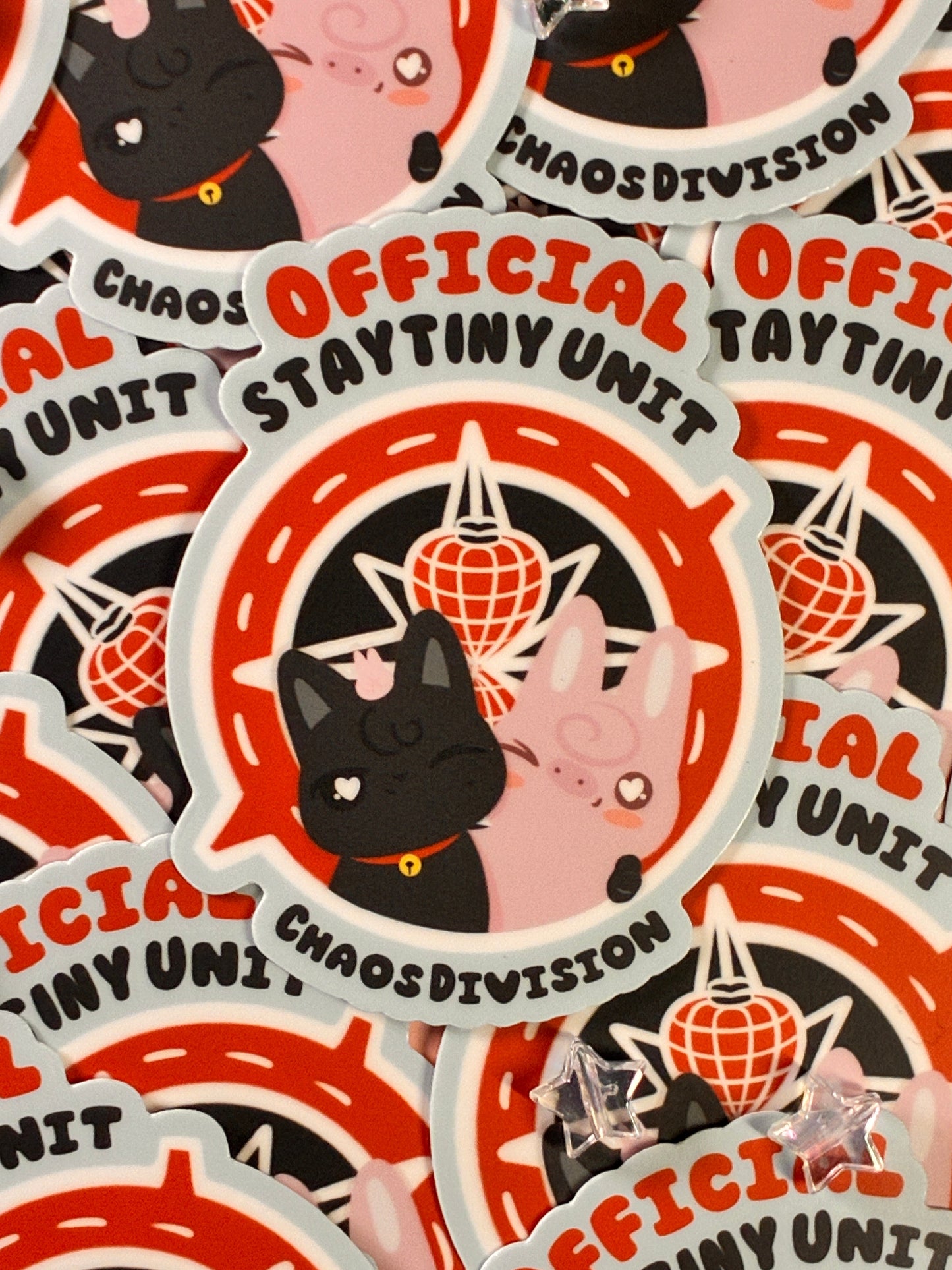 Staytiny Division Stickers