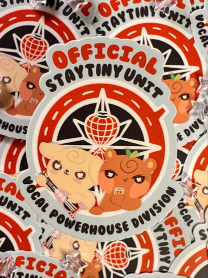 Staytiny Division Stickers
