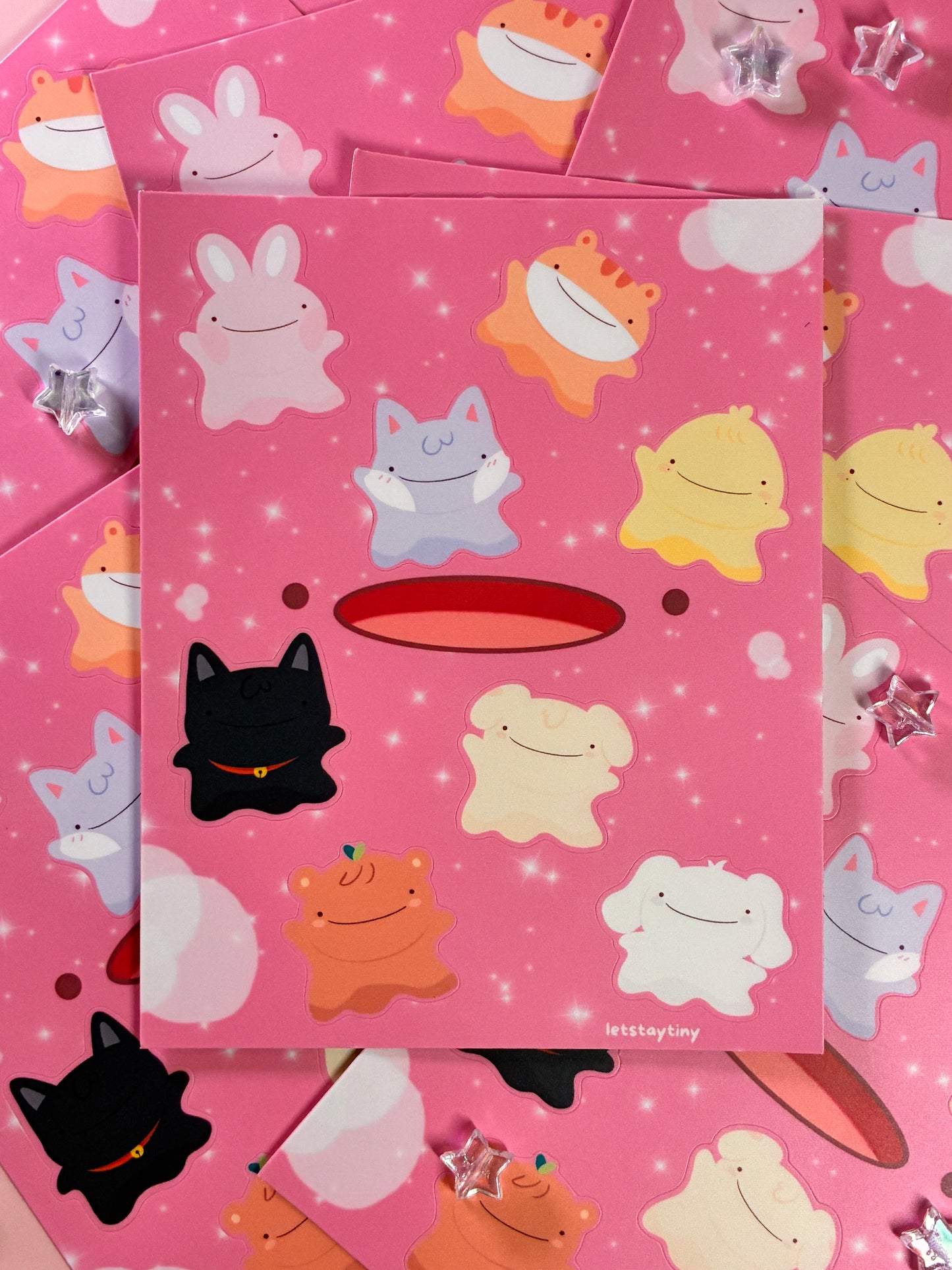 Pudding Ditt-Teez Sticker Sheet