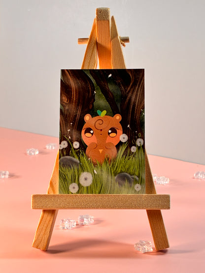 Mist Bear Mini Print