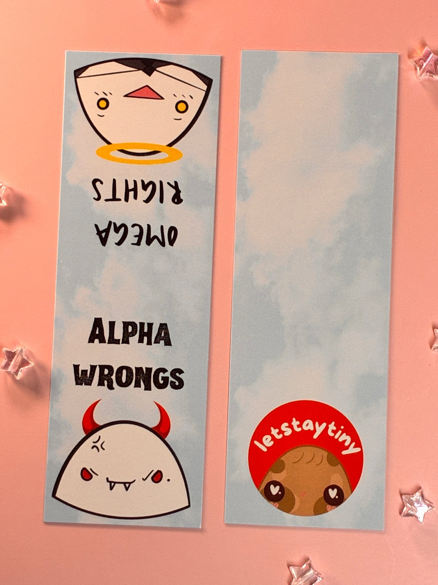 Omega Rights Alpha Wrongs Bookmark