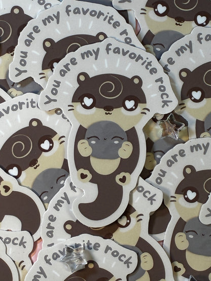 Favorite Rock Sticker