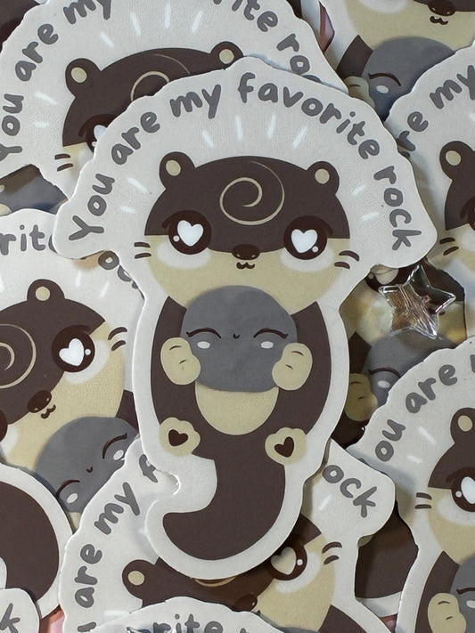 Favorite Rock Sticker