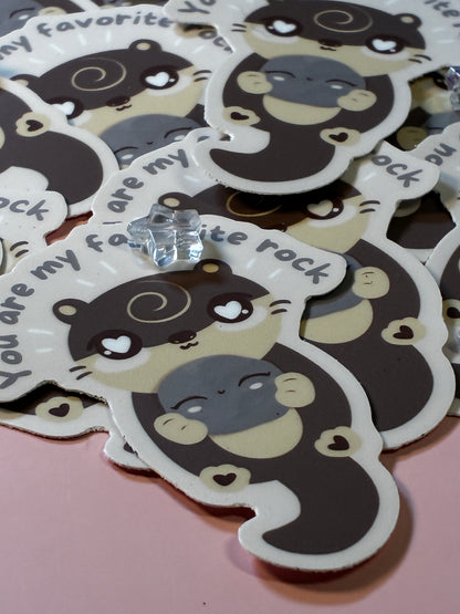 Favorite Rock Sticker