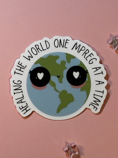 Healing the World Sticker