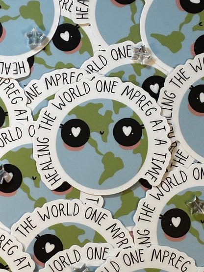 Healing the World Sticker