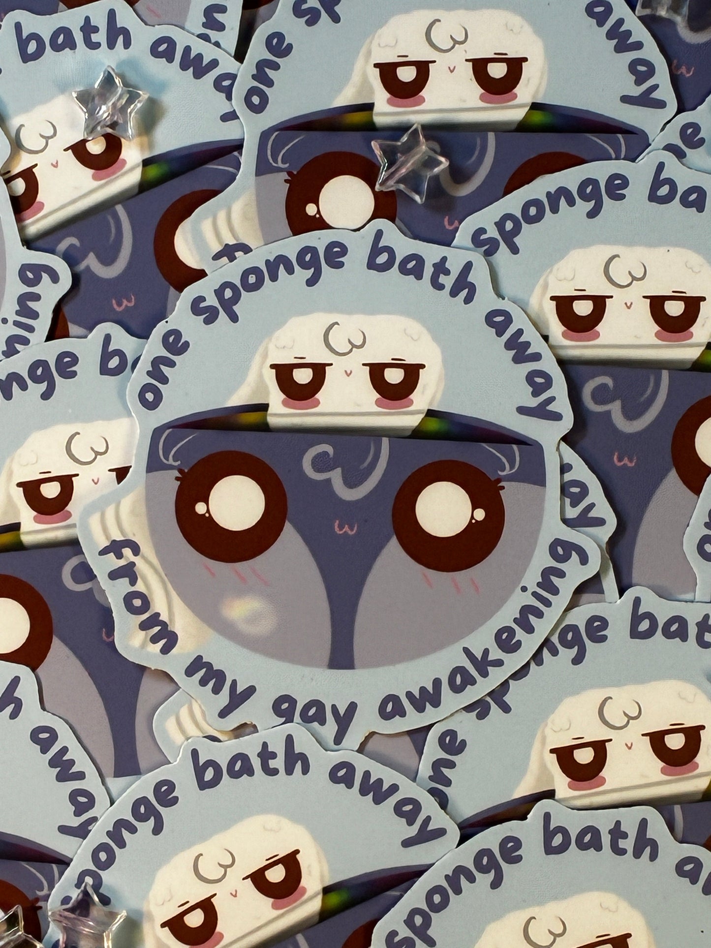 One Rainstorm Away Sticker