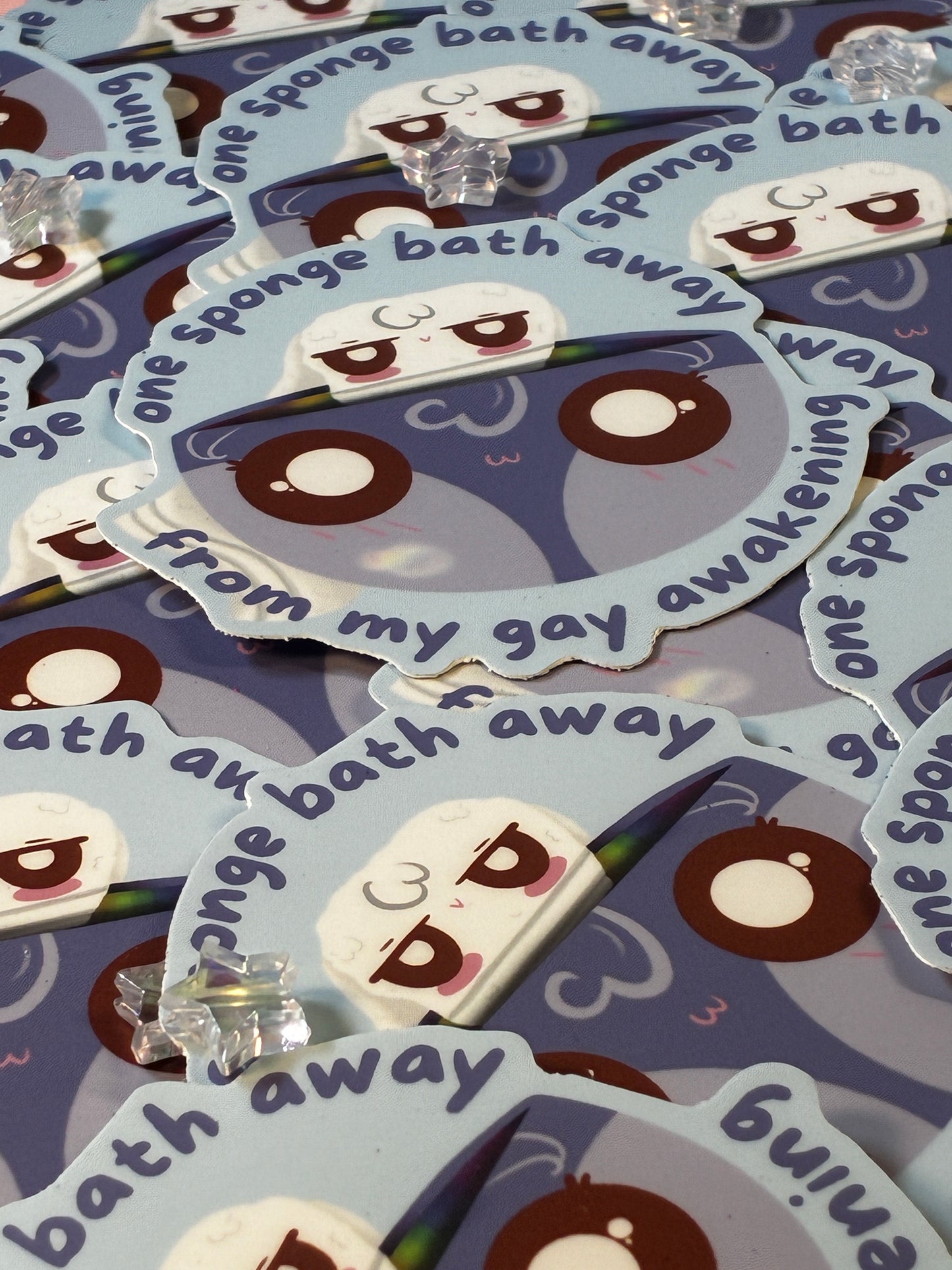 One Rainstorm Away Sticker