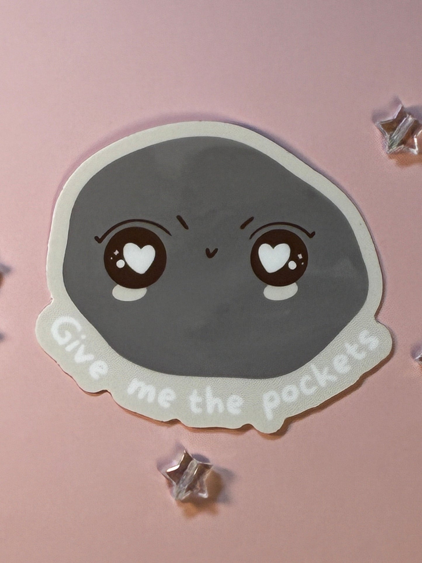 Give Me The Pockets Sticker