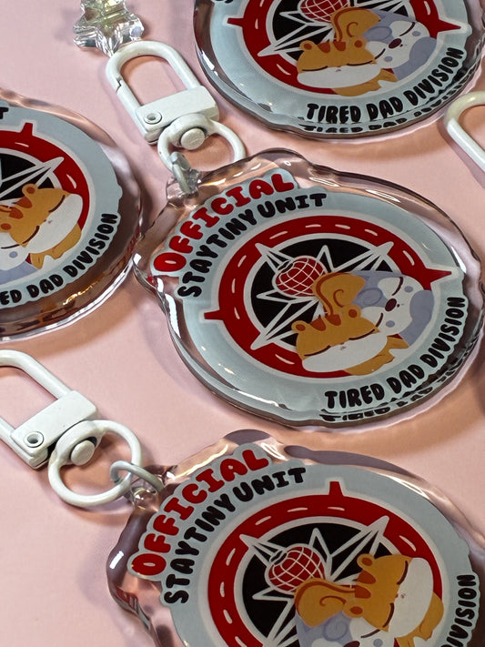 Staytiny Division Keychains