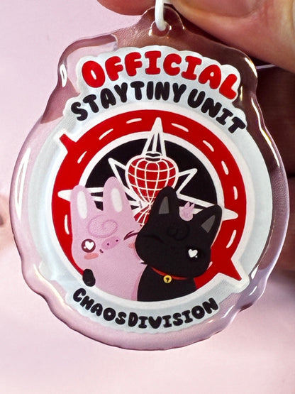 Staytiny Division Keychains