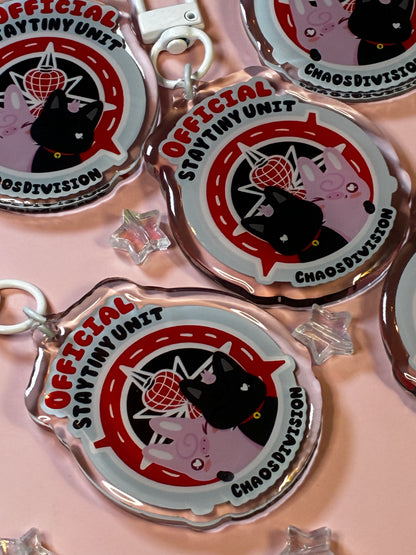 Staytiny Division Keychains