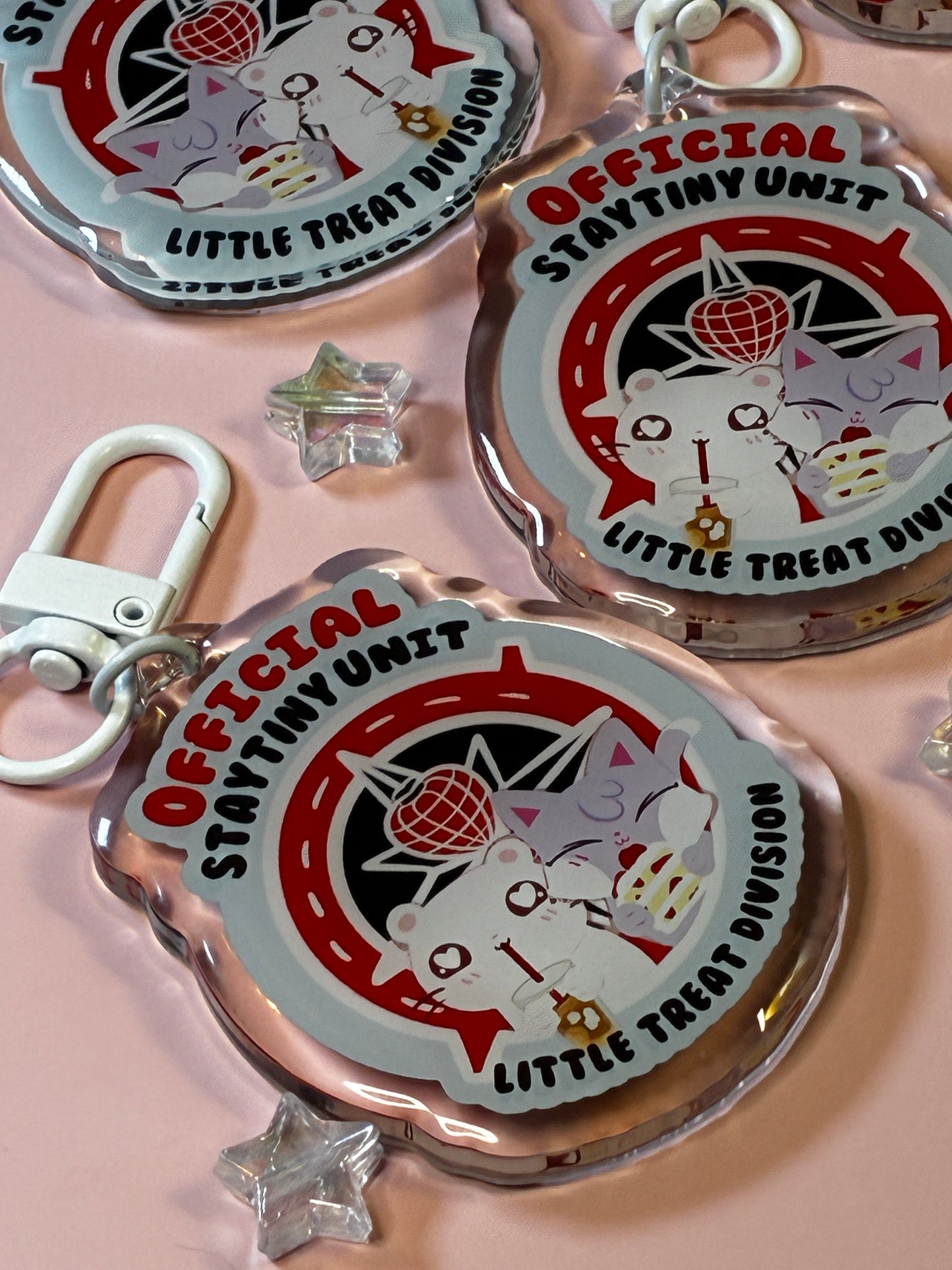 Staytiny Division Keychains
