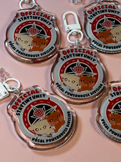 Staytiny Division Keychains