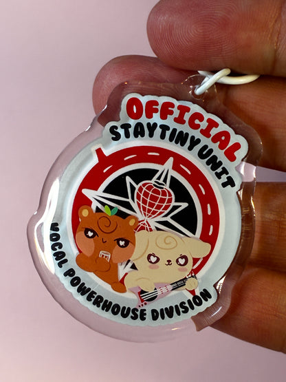 Staytiny Division Keychains
