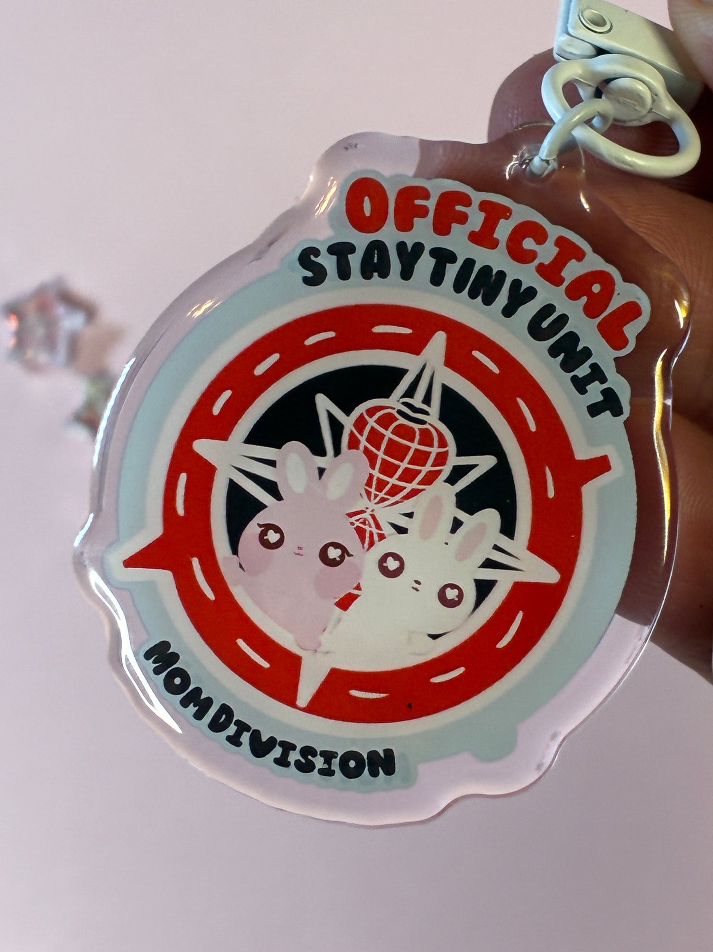 Staytiny Division Keychains