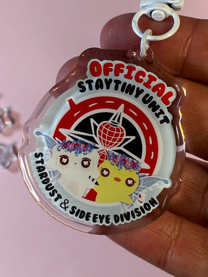 Staytiny Division Keychains