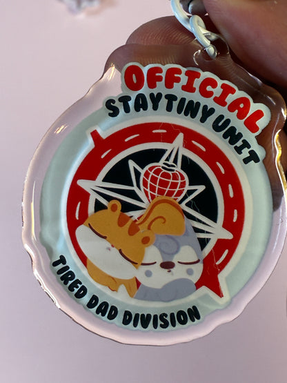 Staytiny Division Keychains