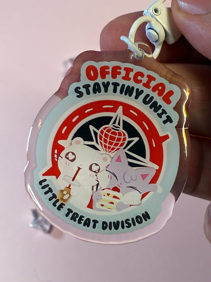 Staytiny Division Keychains