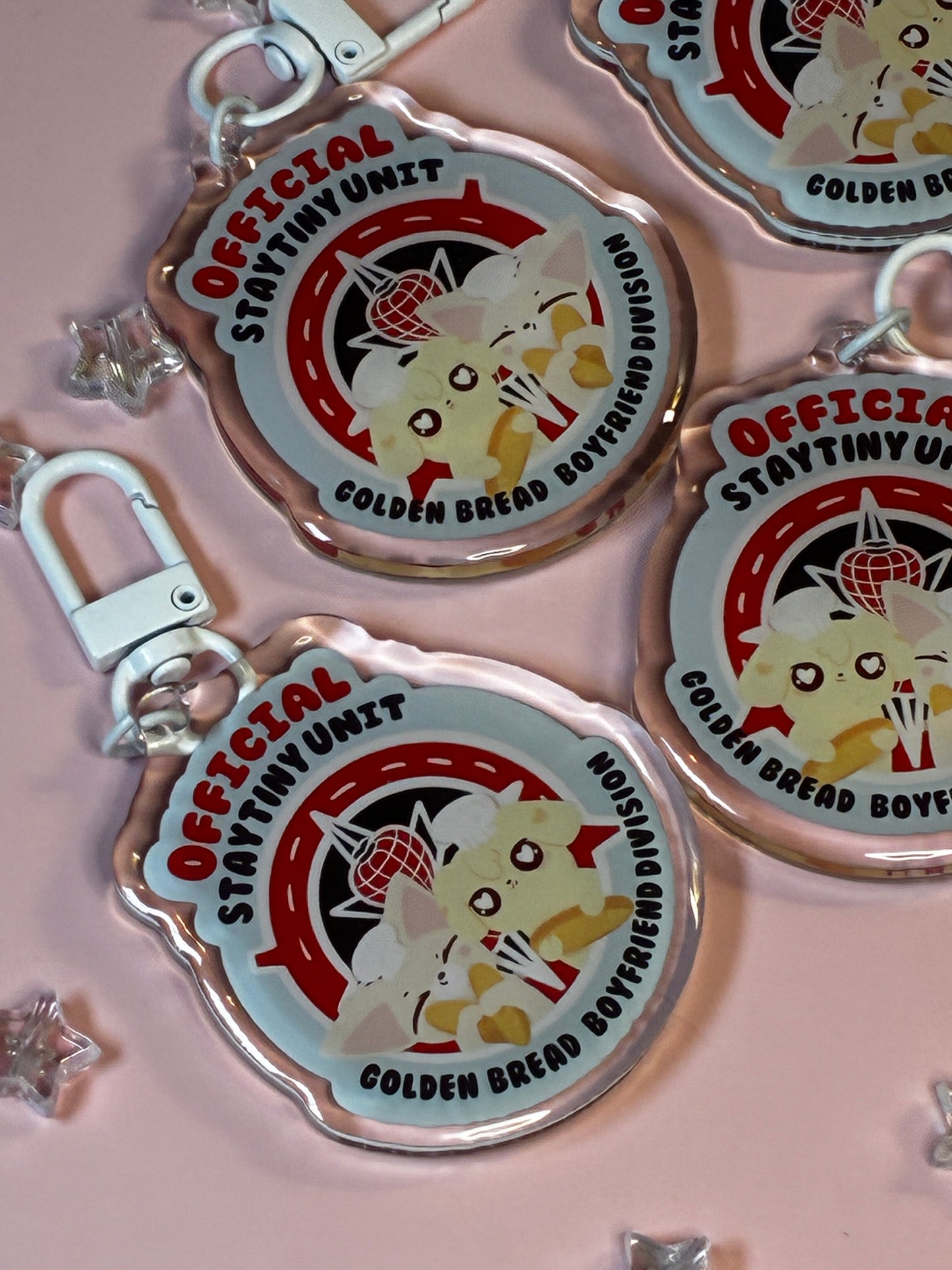 Staytiny Division Keychains