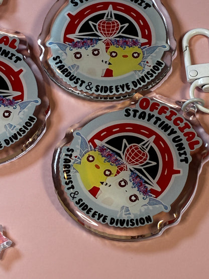 Staytiny Division Keychains