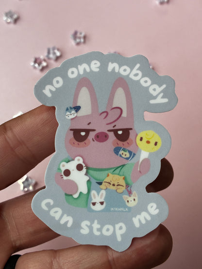No One Nobody Stay Sticker