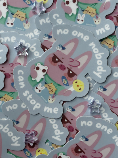 No One Nobody Stay Sticker