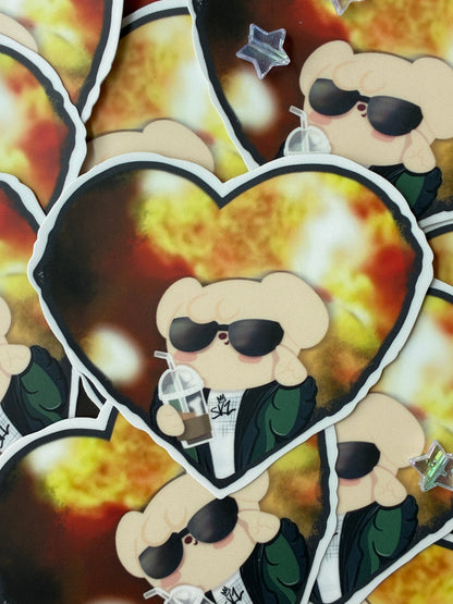 Blew Up the Building Sticker