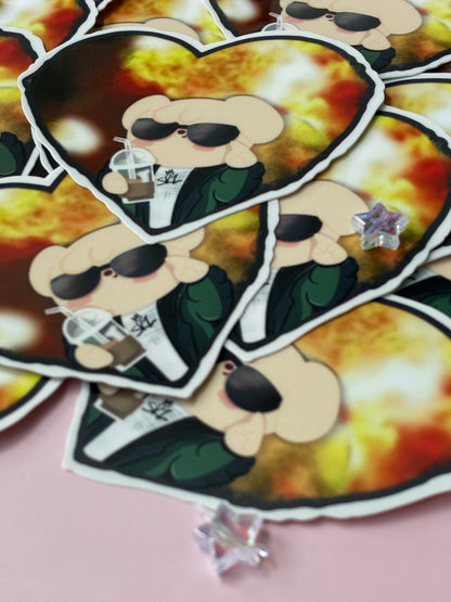 Blew Up the Building Sticker