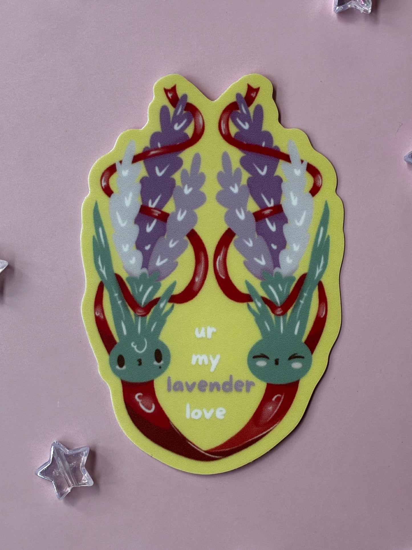 Lavender Love Sticker