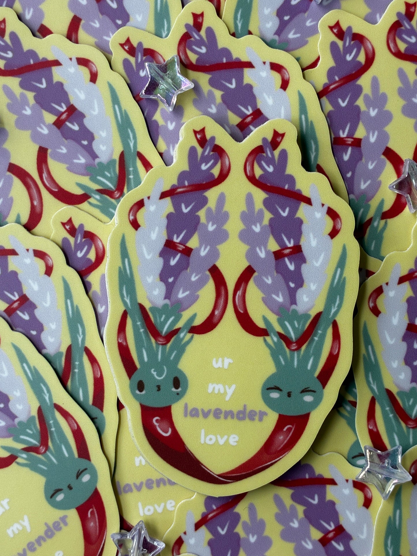 Lavender Love Sticker