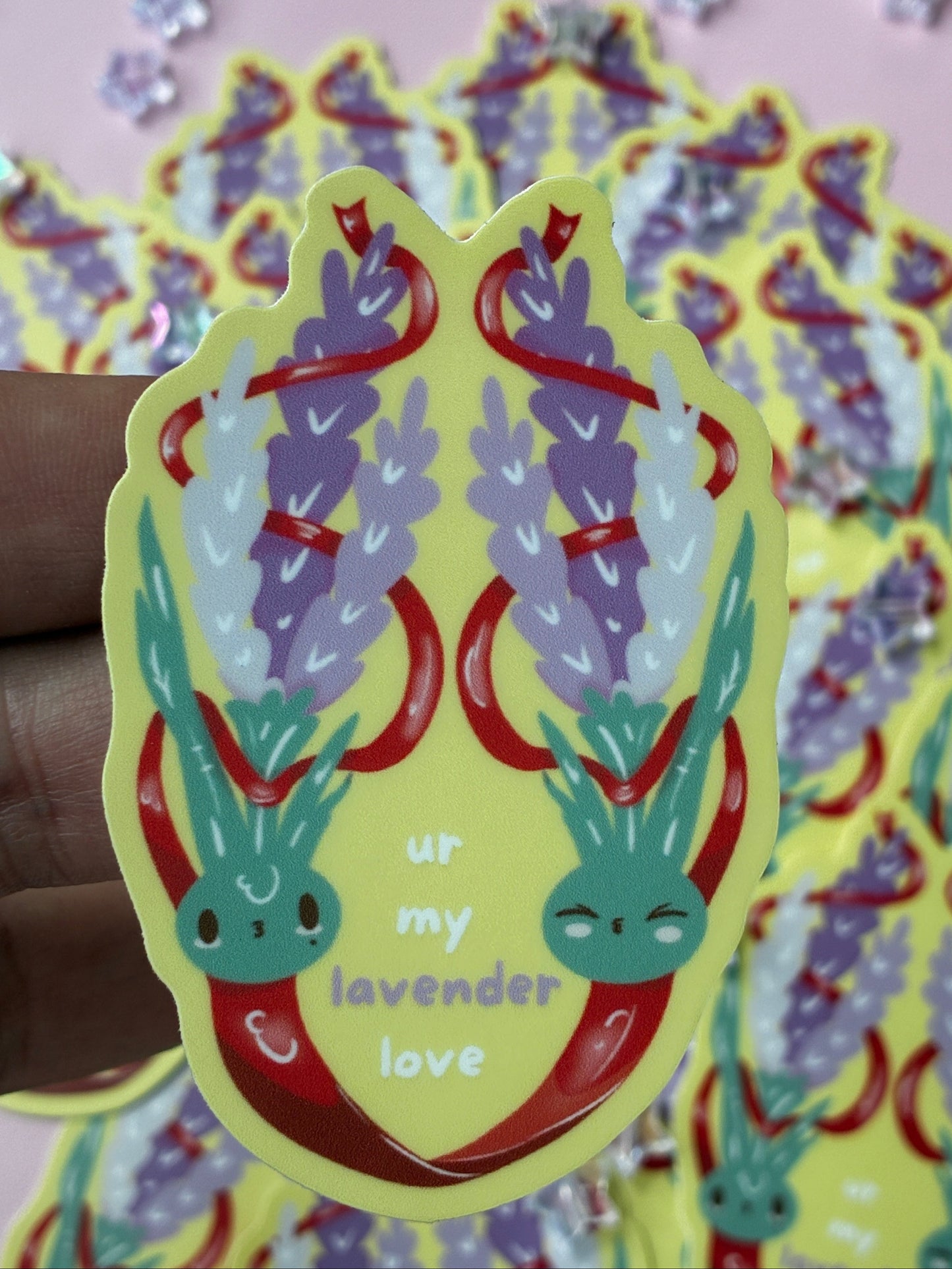 Lavender Love Sticker