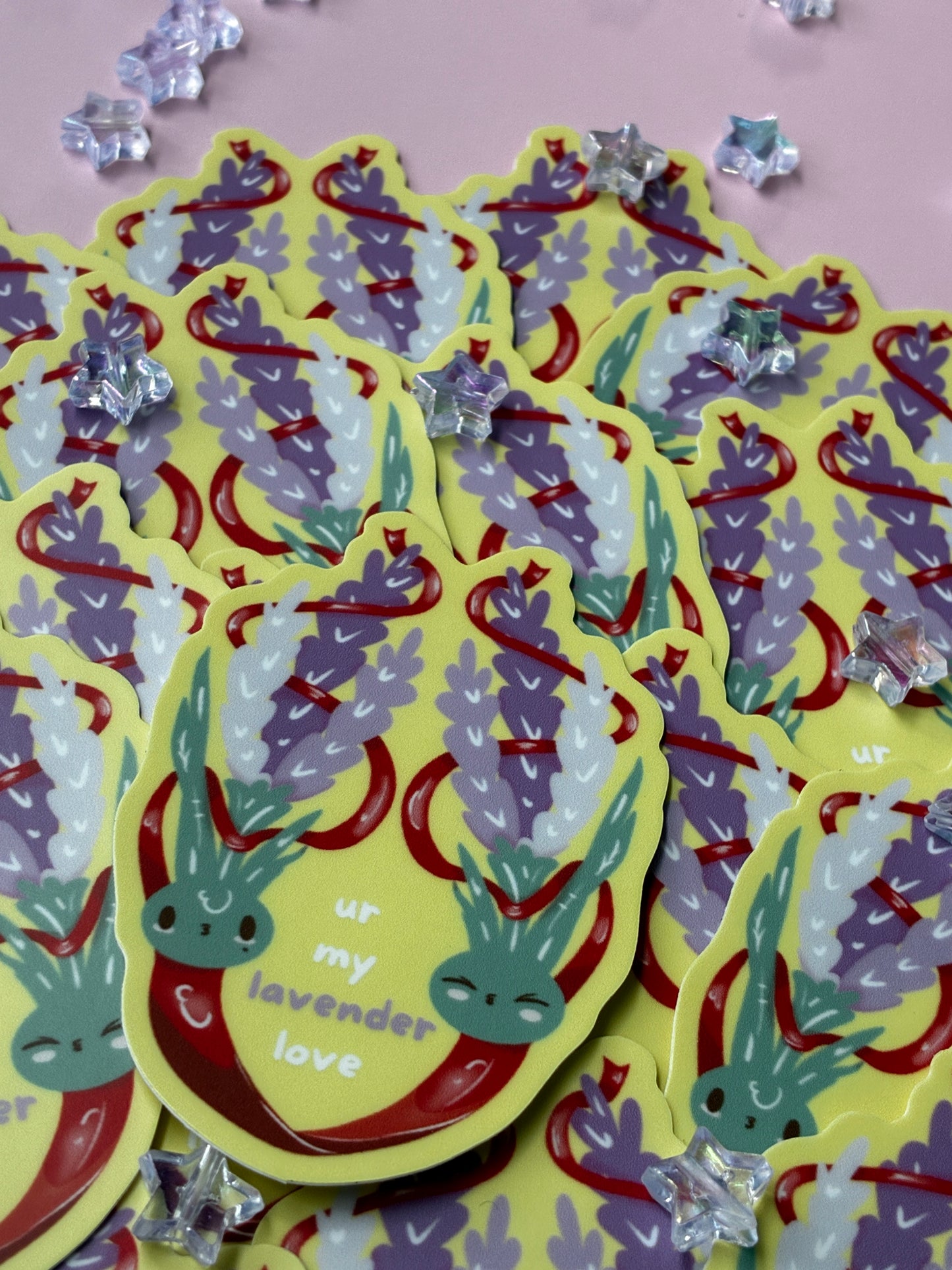 Lavender Love Sticker