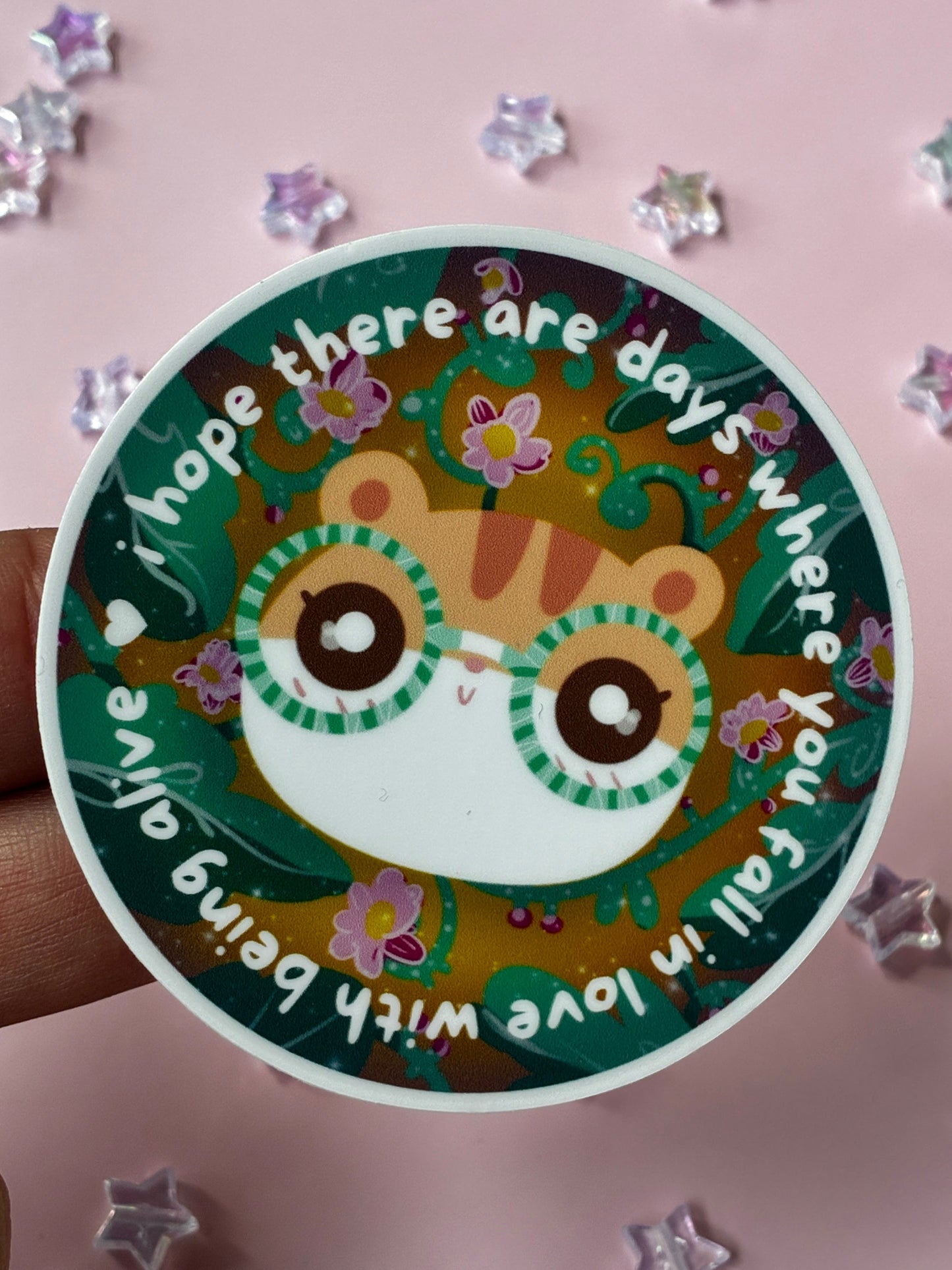 Fall In Love Captain Quote Sticker