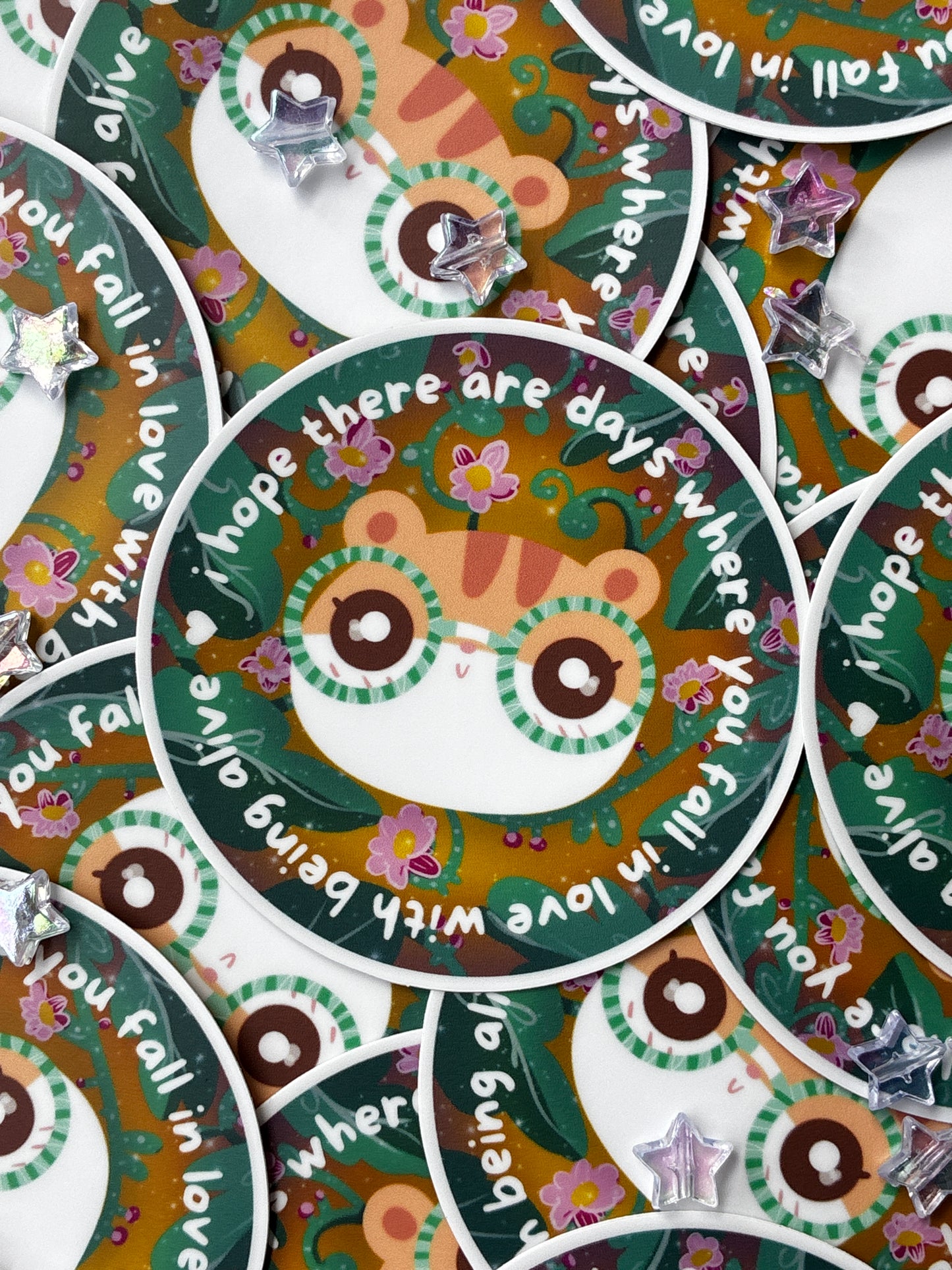 Fall In Love Captain Quote Sticker