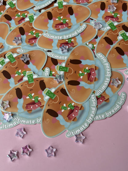 Bread Loser Sticker