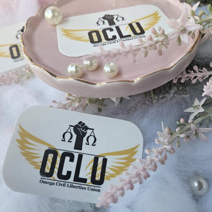 Omega Civil Liberties Union Sticker