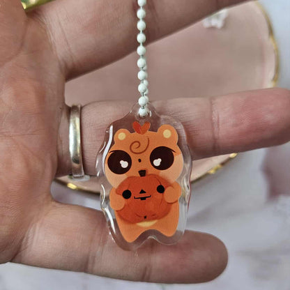 Autumn Bear Keychain