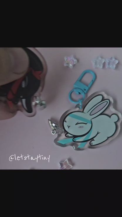 Untamed Bunnies Soulmate Keychains