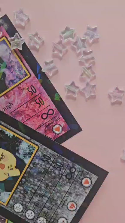 Starter Evolution Poke-Teez Cards